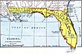 Map of East and West Florida in 1819
