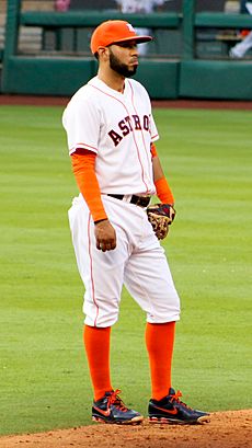 Marwin Gonzalez Astros in April 2014