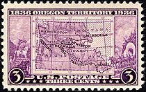 Oregon Territory 1936 U.S. stamp.1