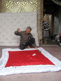 Quilter and quilting in the Bazaar of Nishapur 11