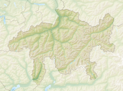 Castrisch is located in Canton of Graubünden