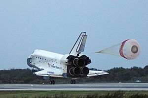 STS-116 landing port behind