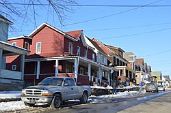 Houses on Second Street