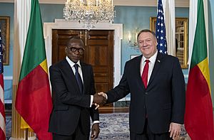 Secretary Pompeo Meets with Benin President Talon (49455059236)