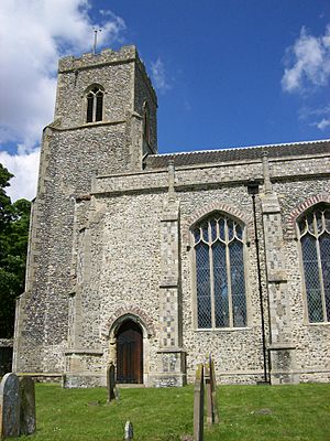 Stiffkey, church tower