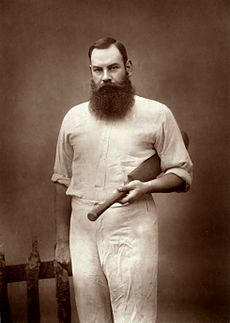 W. G. Grace, cricketer, by Herbert Rose Barraud
