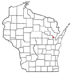 Location of Chase, Wisconsin