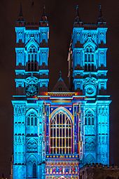 Westminster Abbey Lumiere London 2016
