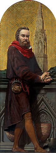 William Torrel (1291–1303) (design for a mosaic in the Victoria and Albert Museum)
