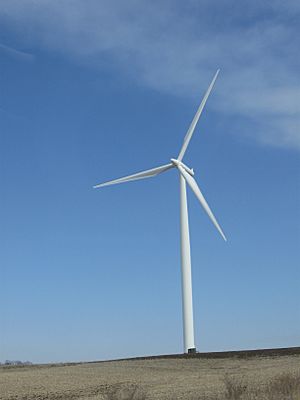 Wind turbine walnut iowa