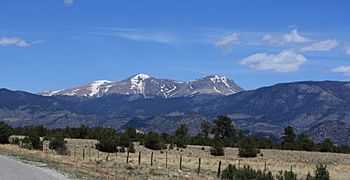 Buffalo Peaks outside of Buena Vista