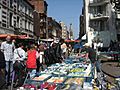 Charleroi - jour de marché - rue d'Orléans