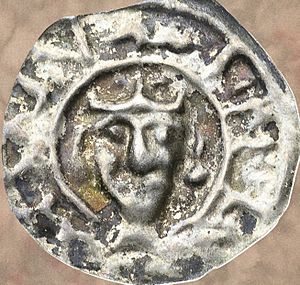 Coin of Eric the Survivor of Sweden (Eric X) c. 1210.jpg
