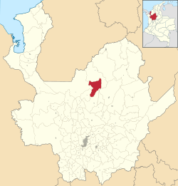 Location of the municipality and town of Valdivia, Antioquia in the Antioquia Department of Colombia