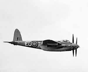 De Havilland Mosquito FB Mk VI of No. 487 Squadron RNZAF based at Hunsdon, Hertfordshire, 28 February 1944. CH12415