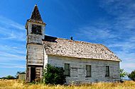 Flora Church (Wallowa County, Oregon scenic images) (walDA0064)