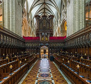 Gloucester Cathedral Choir 2, Gloucestershire, UK - Diliff
