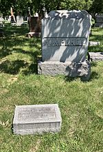 Grave of Doris Batcheller Humphrey (1895–1958) at Forest Home Cemetery, Forest Park, IL