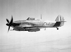Hurricane IID 6 Sqn RAF over Western Desert 1942