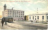 Lyman Block & Post Office in 1911