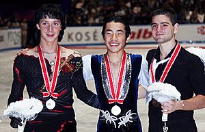NHK Trophy 2008 mens podium (retouched)