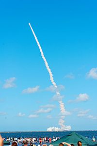 Launch of STS-124 as seen from Space View Park