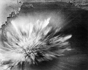 USS enterprise-bomb hit-Bat eastern Solomons