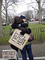 'FREE HUGS', Speaker's Corner, Hyde Park, London