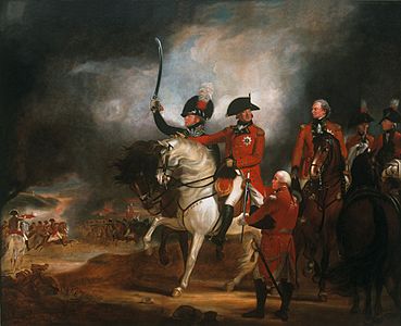 George III and the Prince of Wales Reviewing Troops (1798)