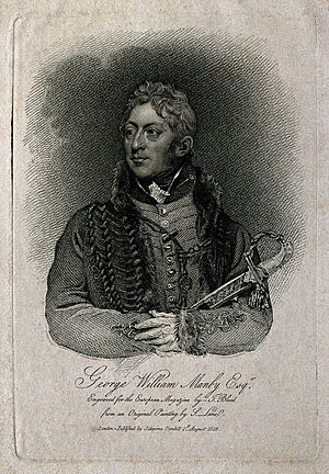 George William Manby. Stipple engraving by T. Blood, 1813, a Wellcome V0003811