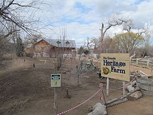 Heritage Farm, Rio Grande Botanic Garden, Albuquerque NM