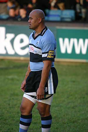 Jonah Lomu played for Cardiff in 2006