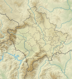 Pristina is located in Kosovo