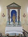 Les Autels (Aisne) église, petit autel de la Vierge