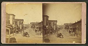 Main Street, New Bethlehem, Pennsylvania, by J. C. Barnes