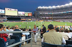 Soccer at Yankee Stadium, August 2012