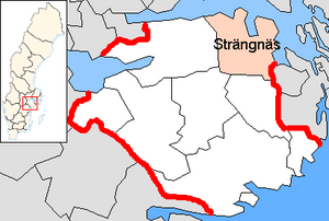 Strängnäs Municipality in Södermanland County.png