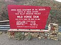 2014-08-19 13 19 01 Sign describing Wild Horse Dam, Nevada
