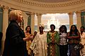 Ambassador Verveer Greets African Womens Entrepreneurship Program Participants