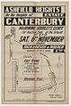Ashfield Heights Estate Canterbury, 1920, Richardson and Wrench