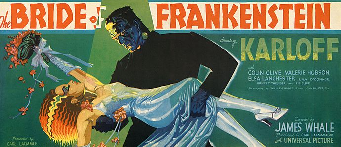 Bride of Frankenstein (1935 pictorial snipe)