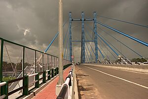 Burdwan Railway overbridge India's One the longest cable based railway overbridge