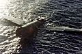 Crashed Mitsubishi G4M floating off Tulagi on 8 August 1942 (80-G-K-383)