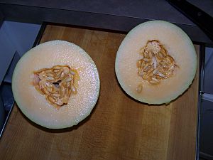 Cut melon