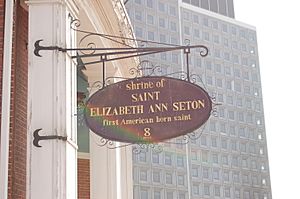 Elizabeth Ann Seton Sign