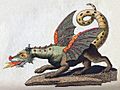 Friedrich-Johann-Justin-Bertuch Mythical-Creature-Dragon 1806