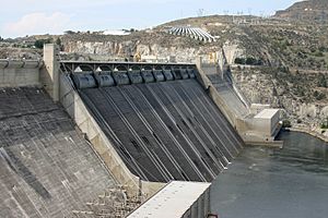 Grand Coulee Dam spillway