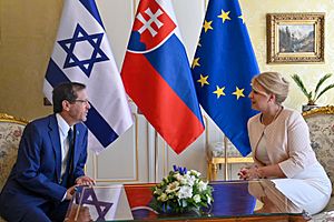 Isaac Herzog state visit to Slovakia, September 2023 (KBG GPO7602)