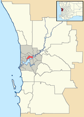 Lesmurdie is located in Perth