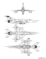Mikoyan MiG-21 Fishbed Schematics
